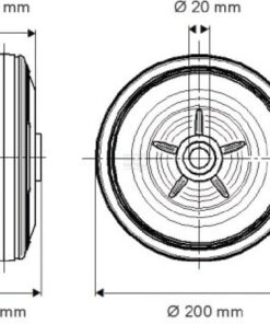 Rueda 200 mm