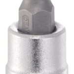 Punta intercambiable destornillador 1/4" hexagonal de 8 mm