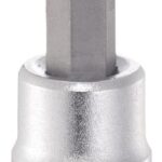 Punta intercambiable destornillador 3/8" hexagonal de 4mm