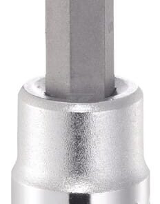 Punta intercambiable destornillador 3/8" hexagonal de 4mm