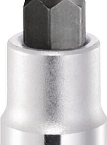 Llave vaso XZN M8 L: 55 mm cuadradillo 1/2