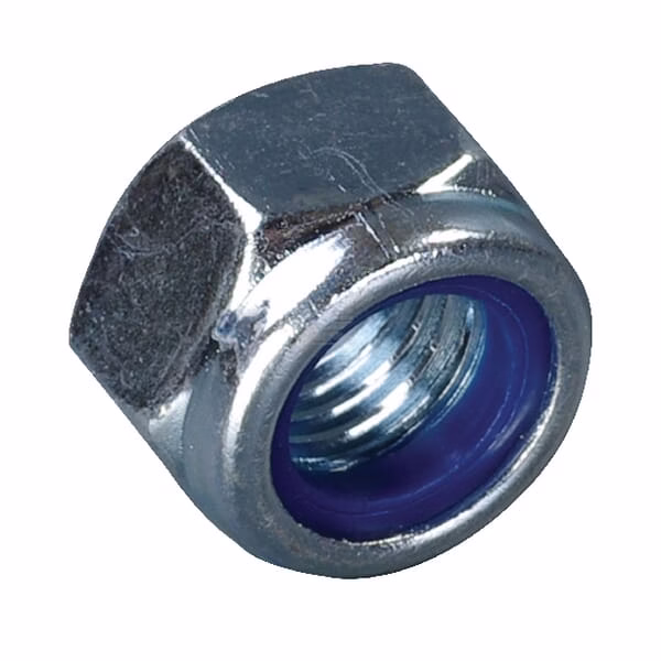 Tuerca Lh-M16 DIN985-8 galvanizada 1 Tuerca Lh-M16 DIN985-8 galvanizada