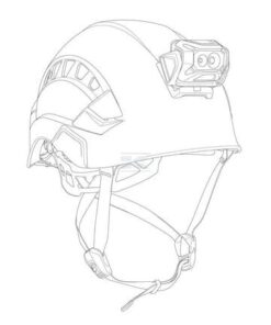 Adaptador ranurado para casco