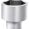 Vaso - 70 mm - 6 puntas hexagonal, cuadradillo de 1"