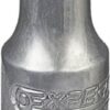 Pt. llave vaso 1/4" hex., 5mm