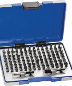 Set puntas+portap. 1/4" 100 ud