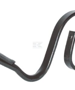 Brazo cultivador de muelle curvo 25x8x340mm con punta , válido para Rau Kverneland