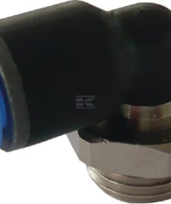 Racor acodado de inserción 8x1/4"