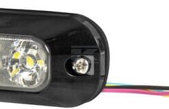 Intermitente direccional 3 LED 12/24V ámbar