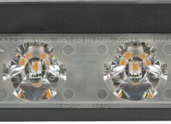 Directional flasher 4 LED 12/24V amber 5 Directional flasher 4 LED 12/24V amber