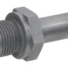 Racor tubo vertical macho 6Lx1/4" BSP WD, acero inox.