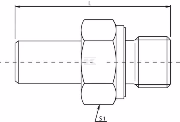 Racor ø12L - 1/2BSP 2 Racor ø12L - 1/2BSP