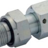 Racor rosca a bloque con tuerca loca 12L- R3/8" 8 Racor rosca a bloque con tuerca loca 12L- R3/8"