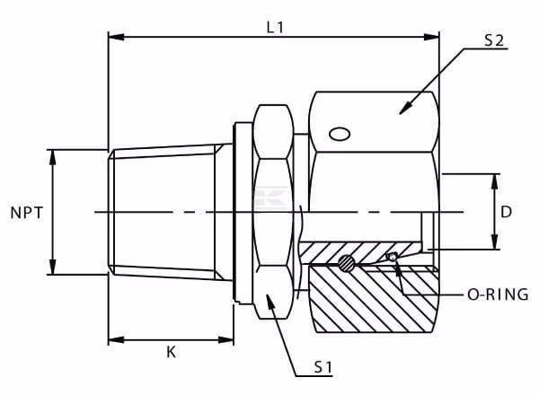 Racor 12L - 3/8NPT 3 Racor 12L - 3/8NPT
