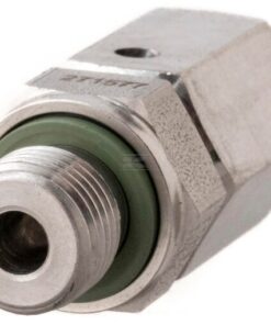 Racor recto con tuerca loca M/H 6L x 1/8