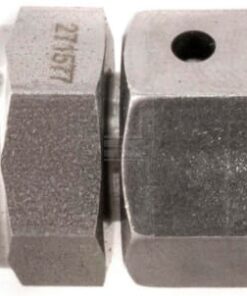 Racor recto con tuerca loca M/H 6L x 1/8
