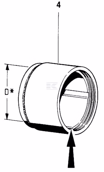 Circlip cárter 150 DIN472
