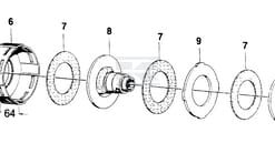 Horquilla para embrague K92/4, W2400/P400/W400E Walterscheid 12 Horquilla para embrague K92/4, W2400/P400/W400E Walterscheid