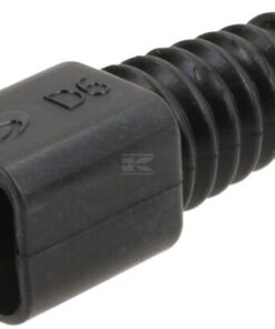 Prensaestopas EPDM retráctil para Deutsch 6-pines alojamiento F.P.M.