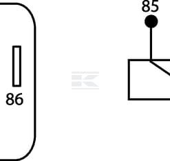 Relé mini contacto 24 V 20 A