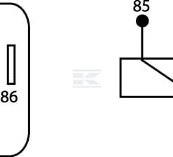Relé mini 12 V 20 A/30 A