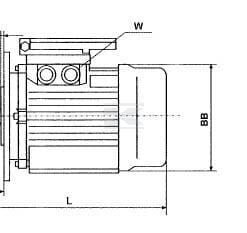 Motor eléctrico 3 kW