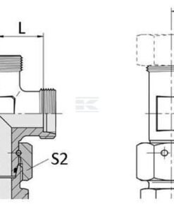 T invertida orientable 20S