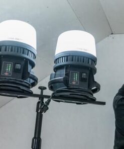 Lámpara de trabajo híbrida LED de varias baterías 12050MH, 12000 lm, IP54 30 Lámpara de trabajo híbrida LED de varias baterías 12050MH, 12000 lm, IP54