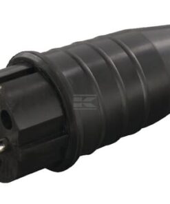 Conector caucho 2P+RA/PA