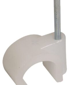 Abrazadera para cables 2,75-4 mm, blanca