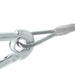 Cable rotura+argolla plast.