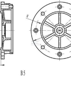 Brida motor 71-B5