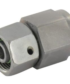 Rac. manómetro+ boquilla lisa 12S-1/2BSP