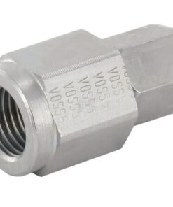 Rac. manómetro + boquilla lisa 6L-1/4BSP