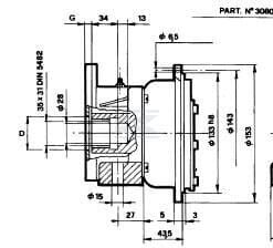 Embrague 24 V gr. 3 4 Embrague 24 V gr. 3