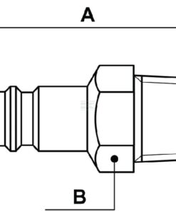 Boquilla rosc. macho BSP 3/8"