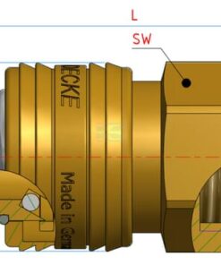 Acopl. rápido 3/8" rosca hembr