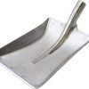 Pala para carbón aluminio con reborde, sin mango