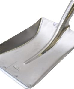 Pala para carbón aluminio con reborde, sin mango
