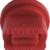 Boquilla estándar, simple, chorro plano ES 80° 04 rojo plástico Lechler