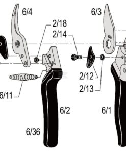 Tijeras jardinería Felco nº 6