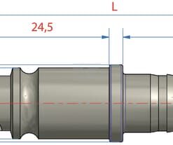 Boquilla rosc. para tubo 10 mm