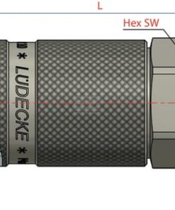 Acoplam. rápido hemb. BSP 3/8"