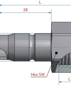 Boquilla rosc. hembra BSP 3/8"
