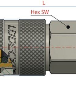 Acoplam. rápido hemb. BSP 1/2"