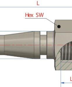 Boquilla rosc. hembra BSP 1/4