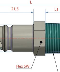 Boquilla rosc. macho BSP 3/8" 7 Boquilla rosc. macho BSP 3/8