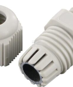 Racor cables plástico M12