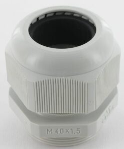 Racor cables plástico M40