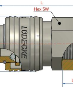 Acoplam. rápido hemb. BSP 3/8"